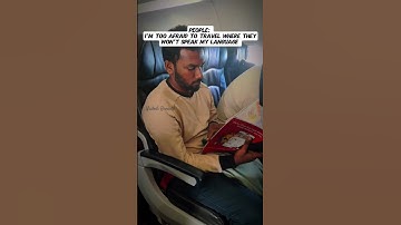 Lost in translation, but learning a new language #solotravel #backpacking #travelshorts #travel