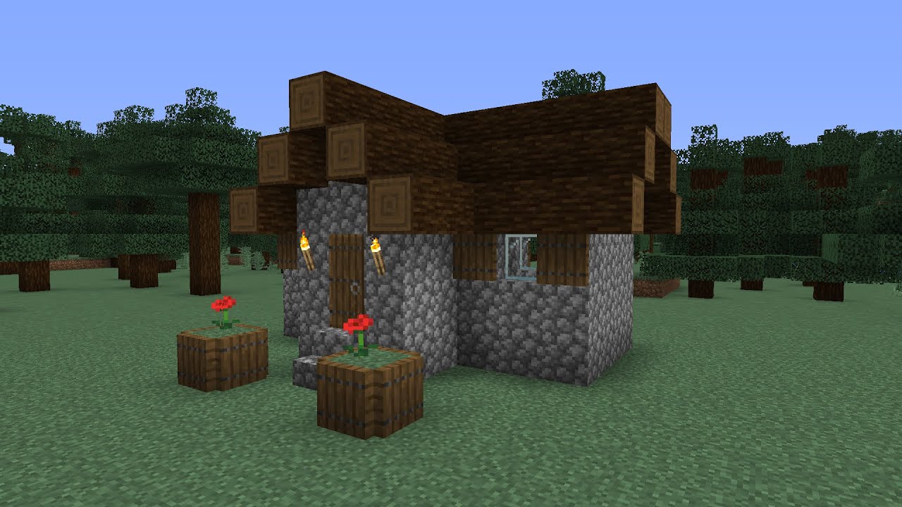 How To Build a Minecraft Taiga Village Fletcher House