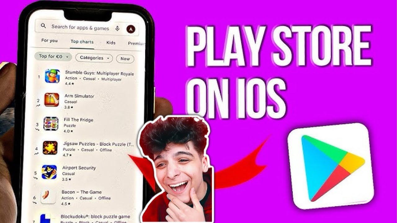How To Download Google Play Store Apps on your iOS Device - Play Store ...