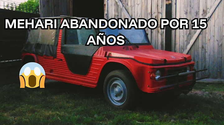 MEHARI ABANDONADO POR 15 AÑOS ( PARTE 1)