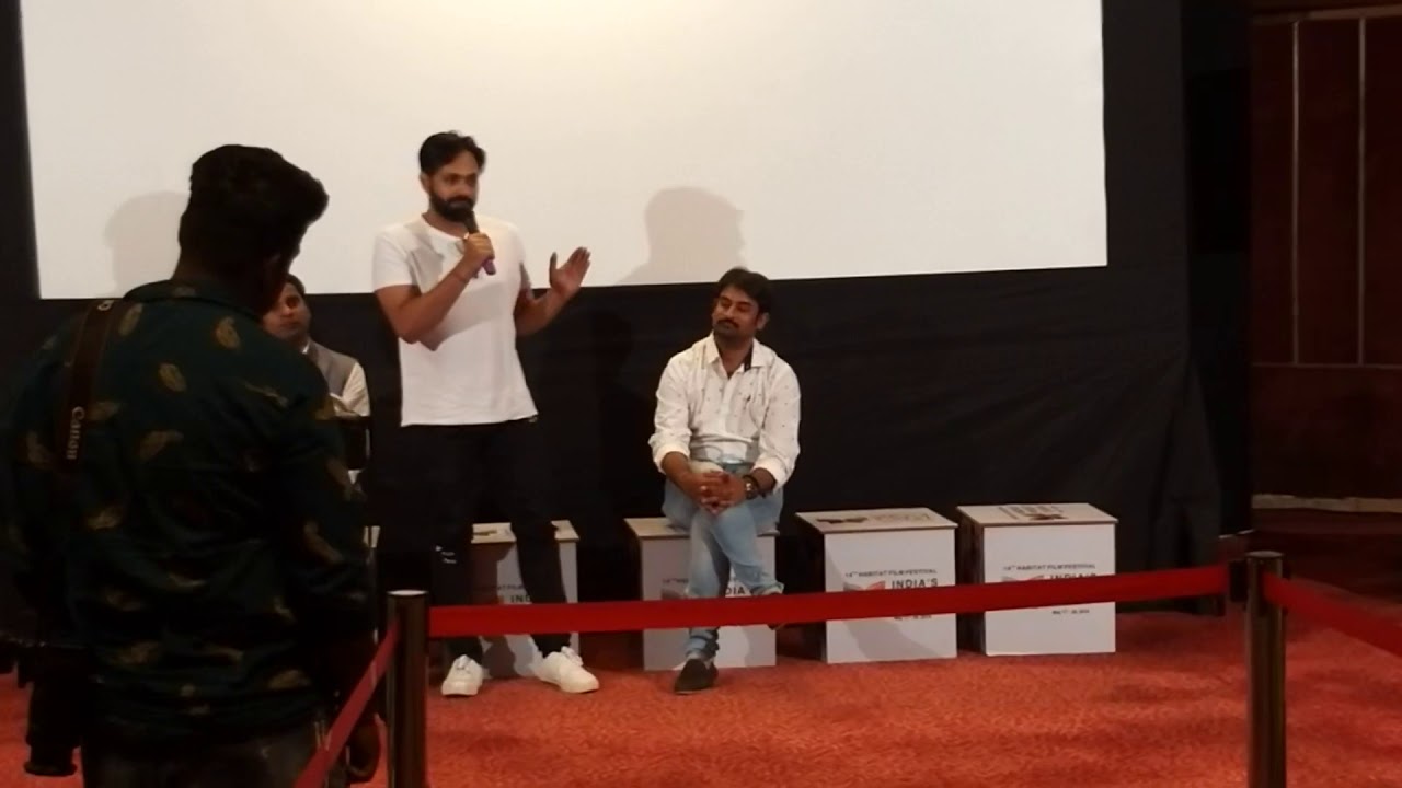 Award winning film director Aditya Om speech | Habitat film festival |  | Maassab |  Hindi film