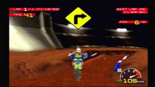 Classic Game Gems: Moto Racer Pre-Release Demo (Dirt Area) screenshot 4