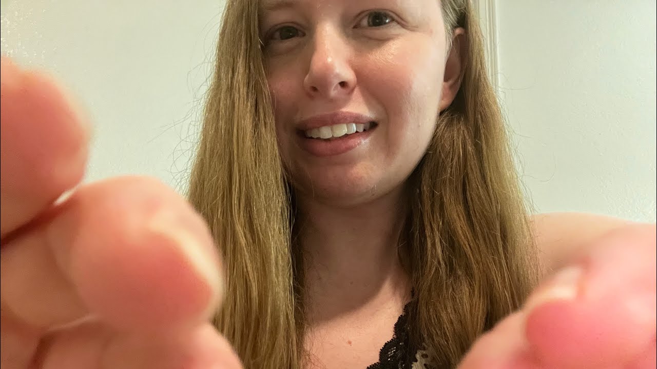 ASMR camera tapping positive affirmations