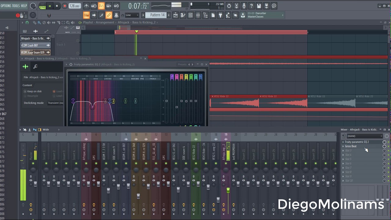 FL Studio Remake: Afrojack - Bass Is Kicking (Free FLP)