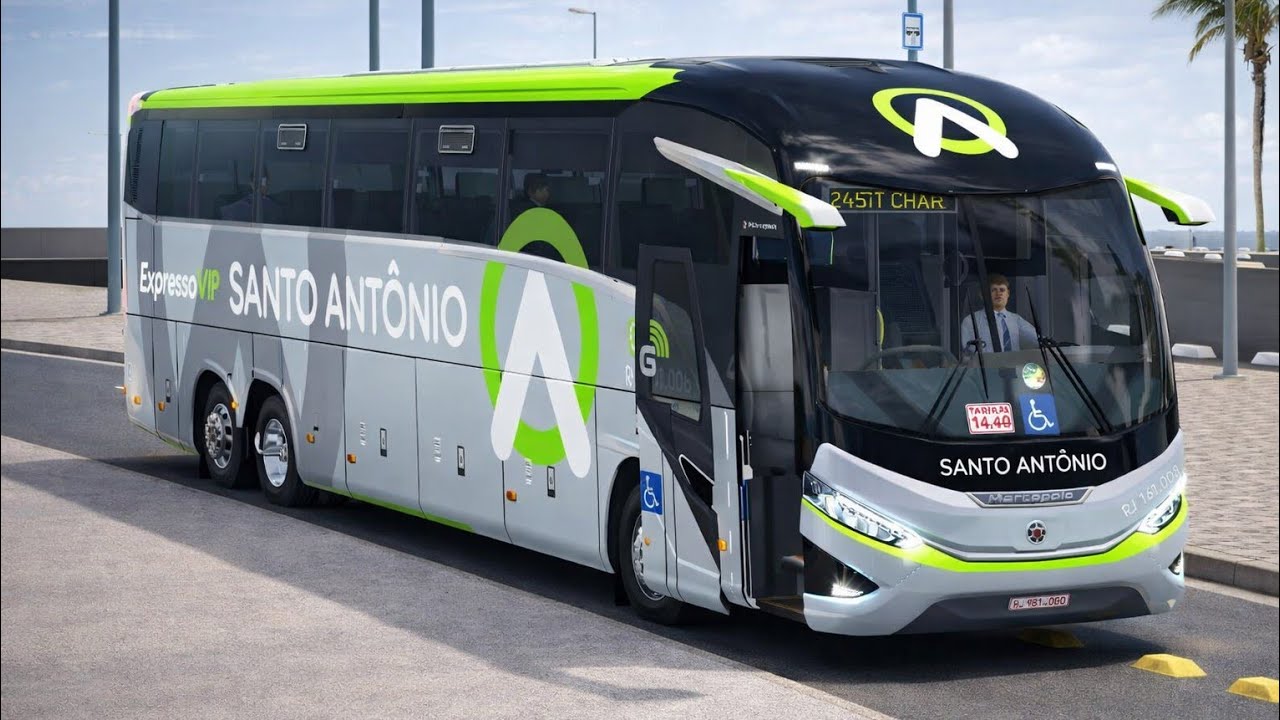 🟢[PROTON BUS] Marcopolo Paradiso G8 1200 Scania K400IB 6x2 Padrão Santo Antônio 🟢 