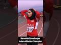 به سرعت برق حمیده اسماعیل نژاد رکوردها و موانع را می شکند ملکه دو میدانی ایران سرعت