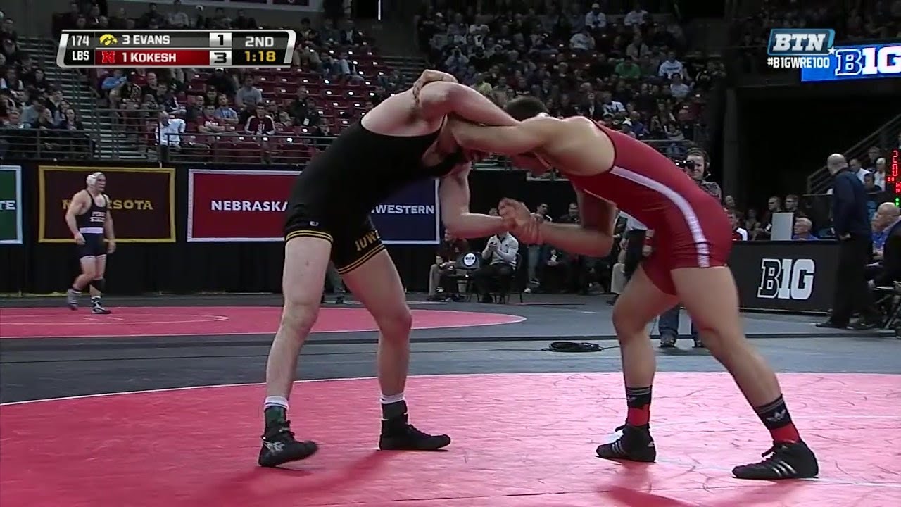 Big Ten Rewind 2014 Wrestling 174 LBs Nebraska s Robert Kokesh Vs 
