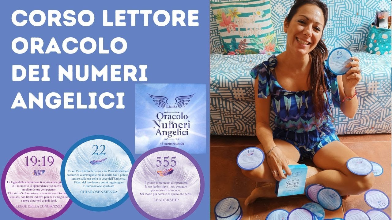 Presentazione Corso Lettore Oracolo Numeri Angelici con Attestato😇
