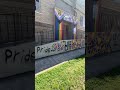 Inclusive South Austin church vandalized a second time #shorts