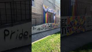 Inclusive South Austin church vandalized a second time #shorts