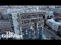 Russia bombs central Kharkiv after Ukrainian attack on Belgorod