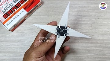 Tutorial membuat pemadam gasing model BINTANG terbaru || gasing pemadam viral