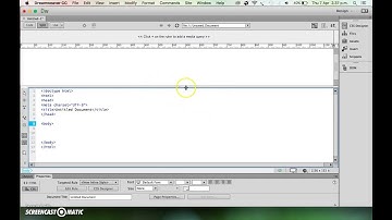 An introduction to Dreamweaver CC