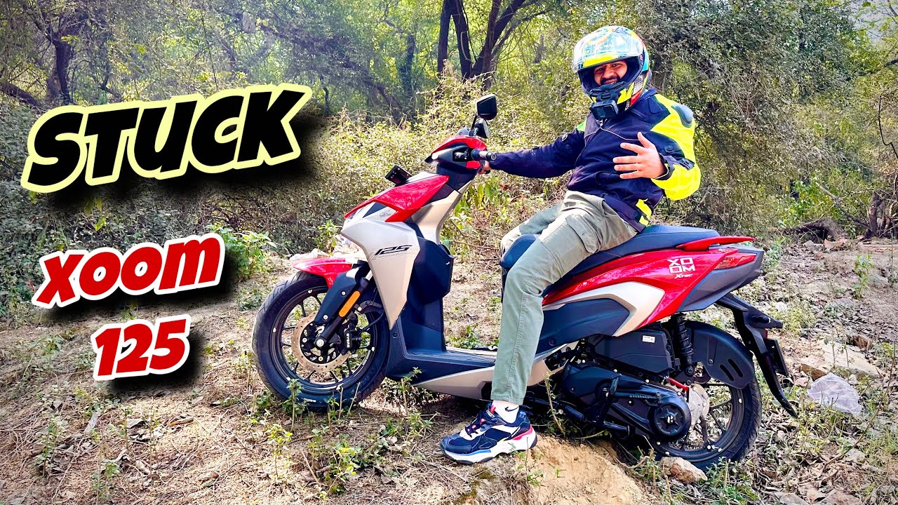 फस गया नया Scooter Xoom 125 || Hero Xoom 125 Xtec 1st 14