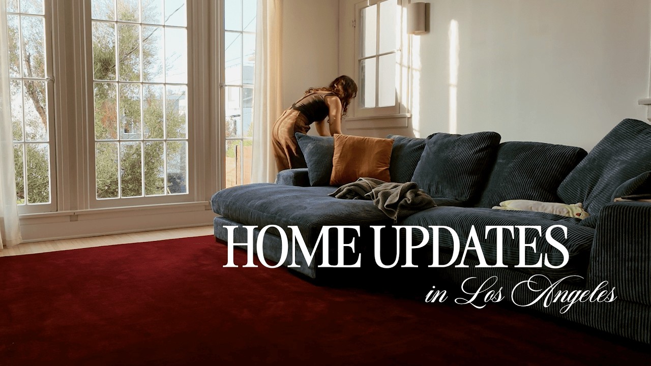 Обустраиваемся в новом городе | Обновление дома в Лос-Анджелесе 🕯️ 🏡