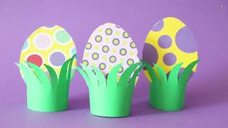 L'œuf de Pâques. Décoration des œufs de Pâques. Декор - Пасхальные яйца из бумаги.