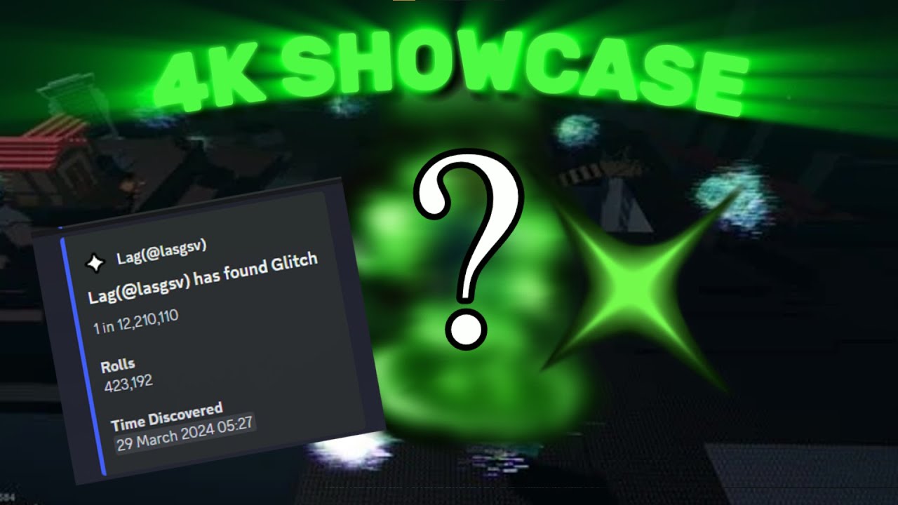 [4K] First ever GLITCH AURA SHOWCASE! (1/366B) | Sol's RNG - YouTube