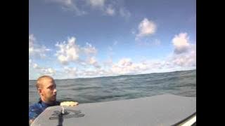 Bodyboarding at cloud 9, Philippines