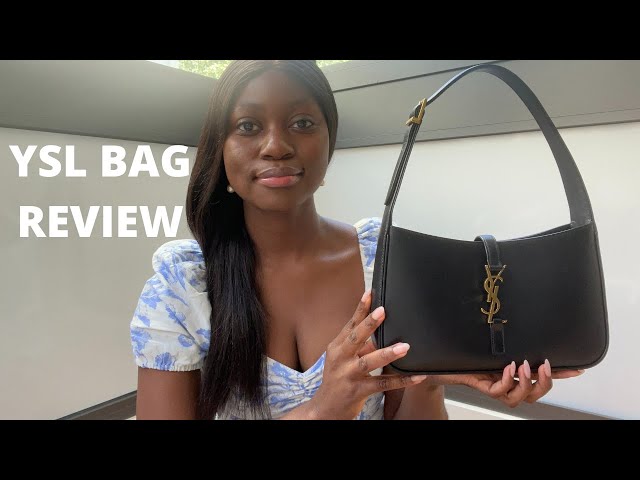 YSL LE 5 Á 7 HOBO BAG UNBOXING & REVIEW + Paris Luxury Shopping Experience!  