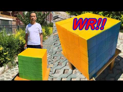 35x35x35 Rubik's Cube - New World Record!!! (or fake?) - 35x35 puzzle ...
