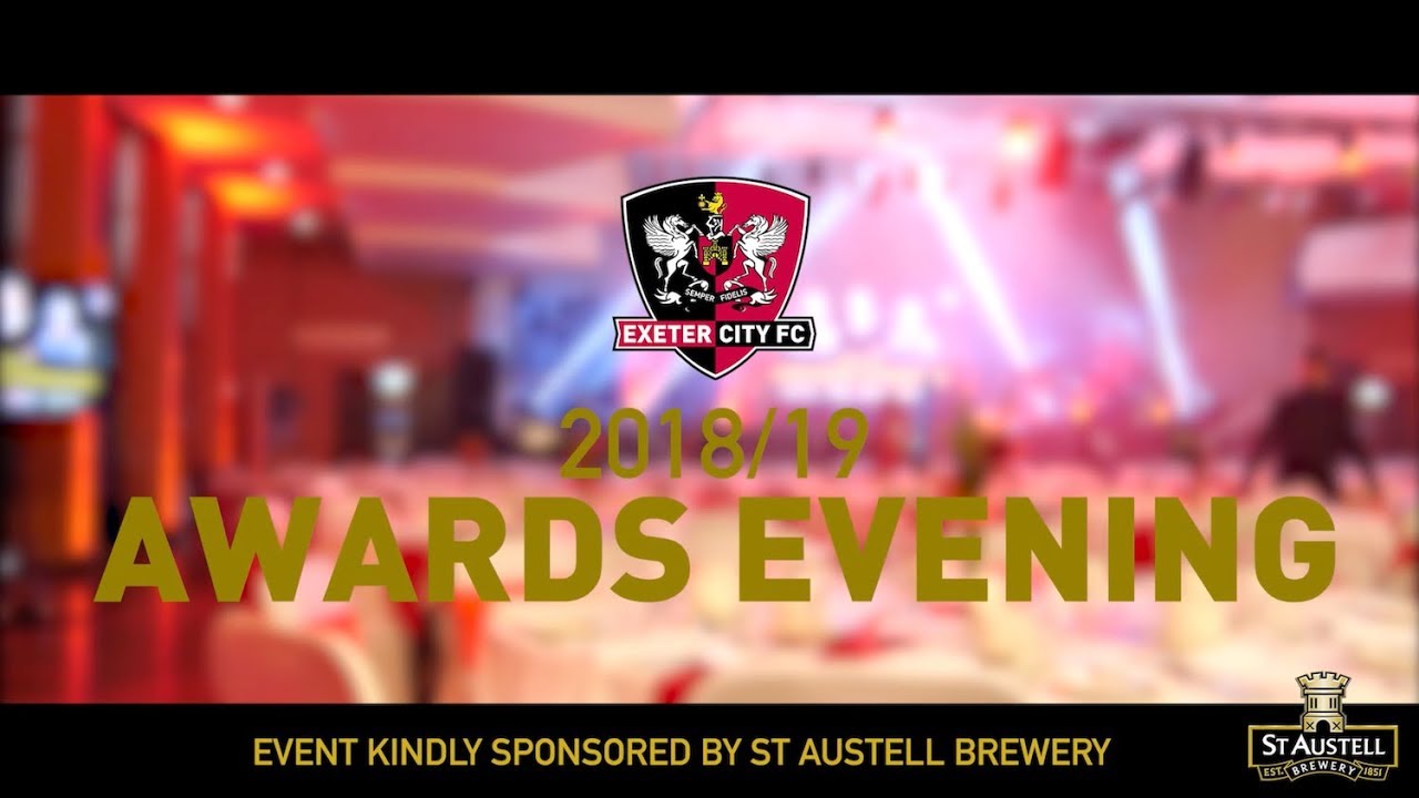2018/19 Awards Evening | Exeter City Football Club football score