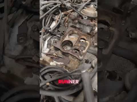 Oldsmobile 307 engine getting much needed love #oldsmobile #automobile #mechanic