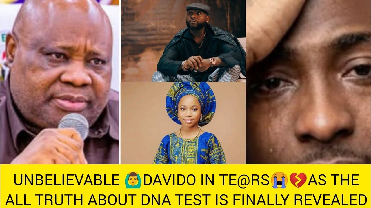 UNBELIEVABLE🙆‍♂️DAVIDO IN TE@RS 💔😭AS THE ALL TRUTH ABOUT DNA TEST HAS FINALLY EXPOSED🙆‍♂️
