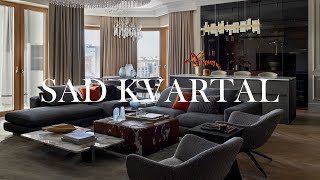 Residential complex Sadovye Kvartaly | Interior video by Krasyuk | Квартира в ЖК 