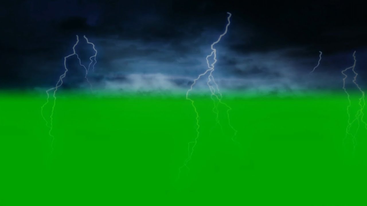 Cloud Green Screen / Lightning Green Screen / Green Screen Effects