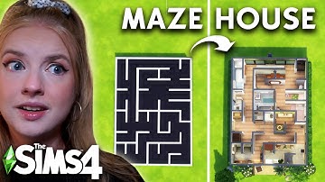 Can I build a *MAZE HOUSE* in The Sims 4?