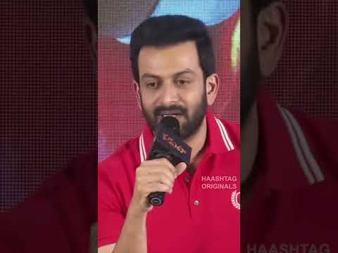 Prithviraj Sukumaran says Chiranjeevi was the first choice for lucifer Telugu remake