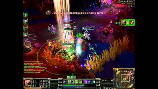 League Of Legends: AD KogMaw Quadrakill