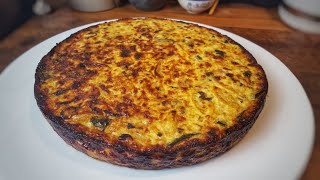 QUICHE SANS PÂTE AUX COURGETTES, Recette facile et rapide