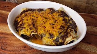 Homemade Tex-Mex Restaurant-Style Chili Enchiladas Recipe