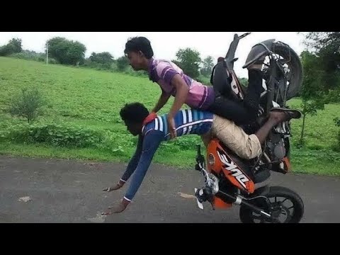 Bike crushed & badly injured 😓 - YouTube