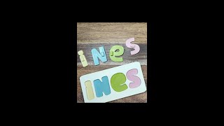Making a wooden name pluzzle with #Cricut