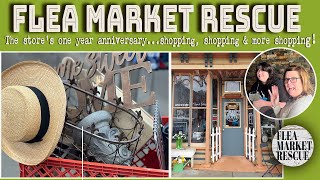 COME WITH US THRIFTING  RESELLING  SHOPPING FOR THRIFT STORE FINDSONE YEAR SHOP ANNIVERSARY