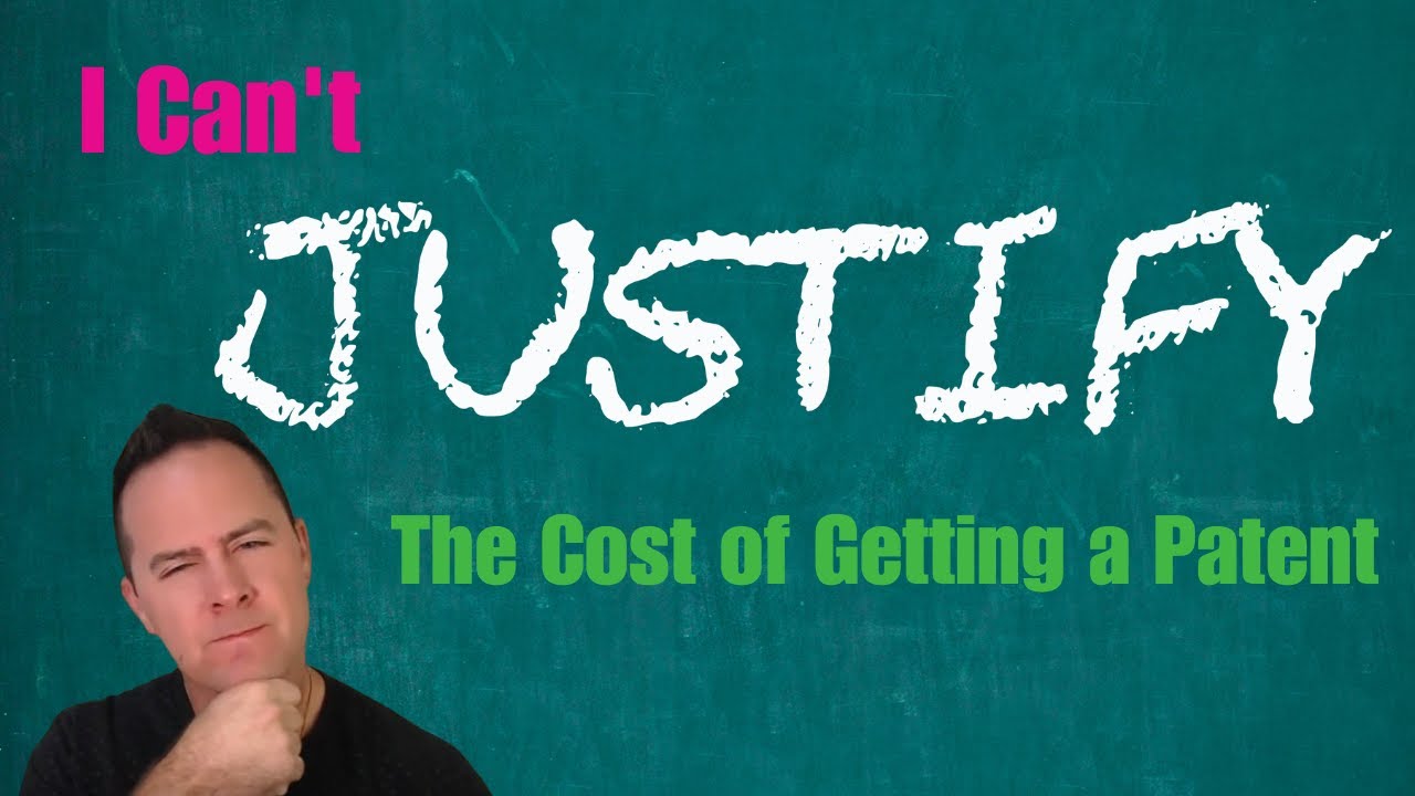 Я не могу оправдать затраты на получение патента.