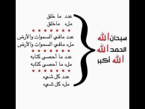 سبحان الله عدد ما خلق الشيخ محمد الرفاعي رحمه الله