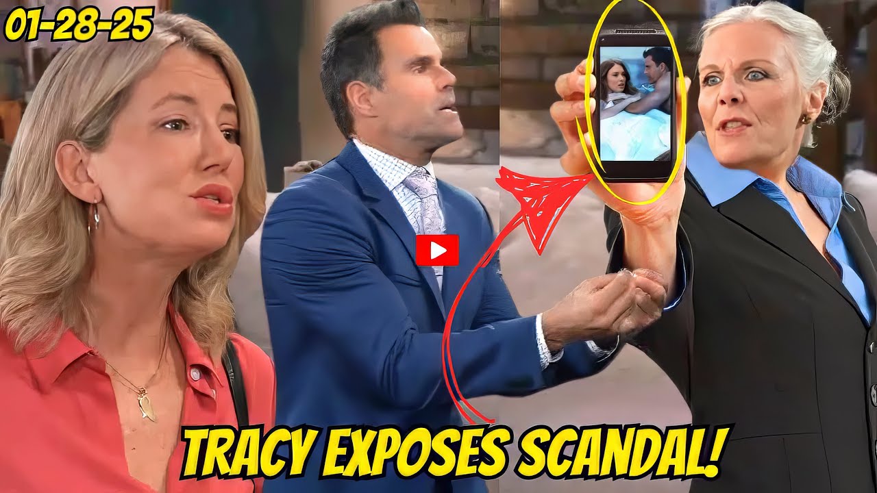 ABC Full [01-28-2025] General Hospital: Tracy Leaks Willow and Drew’s