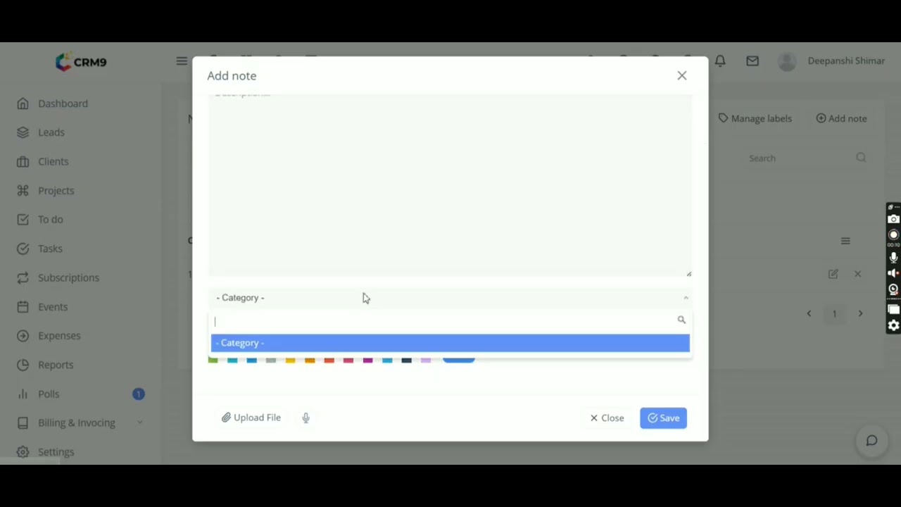 CRM Notes Module Tutorial | Add, Edit & Organize Notes Easily - YouTube