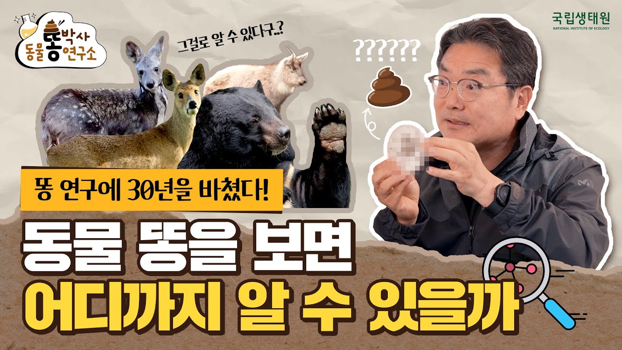 [똥박사 연구소] 똥 연구만 30년?! 똥박사가 알려주는 동물 똥의 비밀! - YouTube