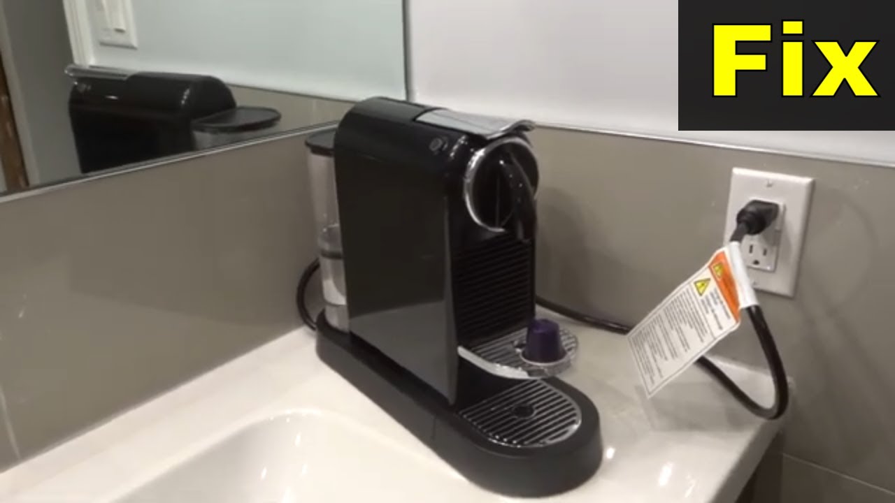 Nespresso Citiz Not Making A Full Cup-How To Fix It Easily - YouTube