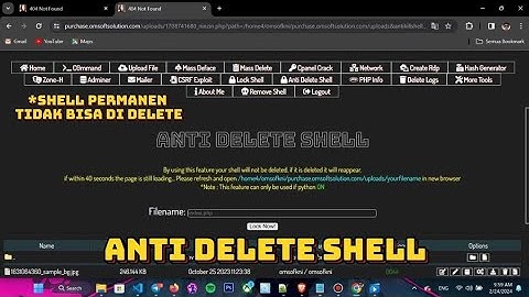 CARA UPLOAD SHELL BACKDOOR AWET TIDAK BISA DIHAPUS | COCOK UNTUK SEO