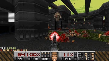Doom 2 - WE HAVE DOOM AT HOME (Map 9: Dirty Harry) UV-Max (Map Author: minimedals)