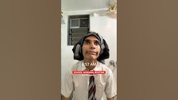 MY MORNING ROUTINE #shorts #school #trending #morning #nostalgia #comedy #explore #funny #schoollife