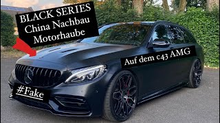 Mercedes W205 Tuning (BLACK  SERIES) Nachbau Motorhaube aus China