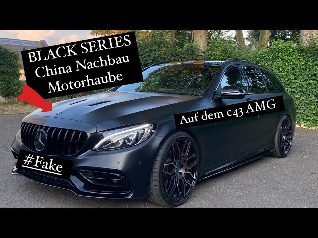 Mercedes W205 Tuning (BLACK SERIES) Nachbau Motorhaube aus China