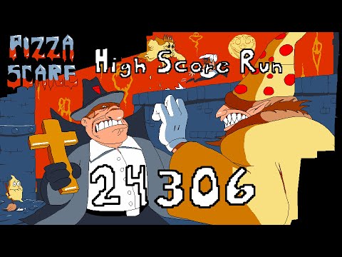 Pizza Tower - WAR high score run [ 24106 Points ] 