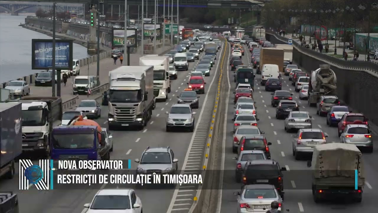 Restricții de circulație în Timișoara